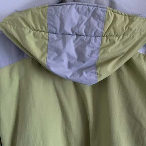 COLUMBIA WOMEN JACKET FULL ZIPPER GREY/LIME GREEN COLOUR POCKETS SZ XL - Picture 4 of 5